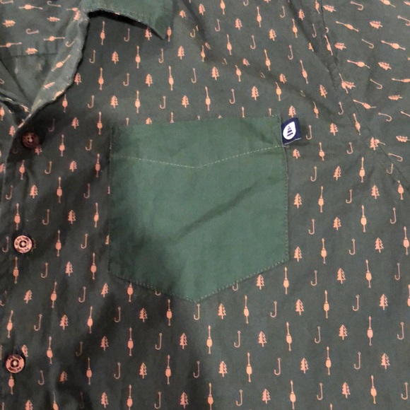 Picture Organic Short Sleeve Button Down XL - Picture 4 of 6